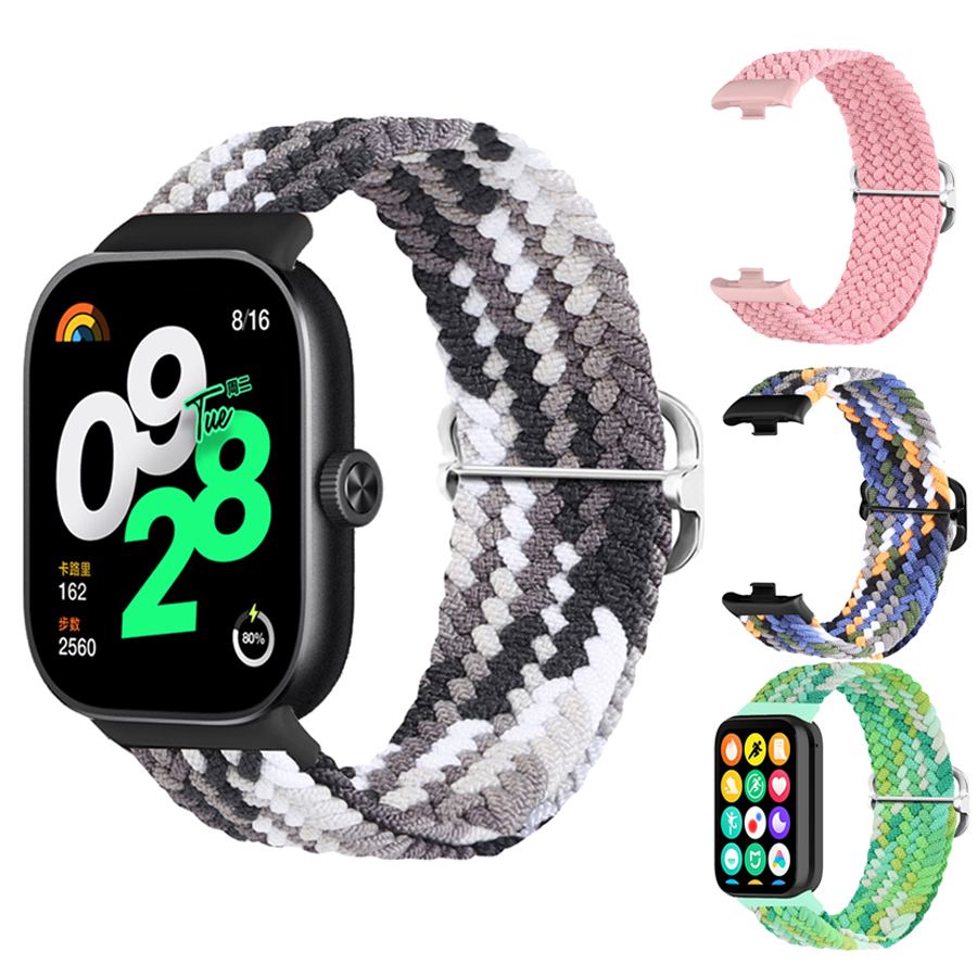 Health Wellness Bracelet - Tali Nilon Kepang untuk Xiaomi Mi