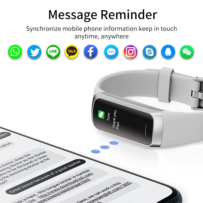 FOXBOX jam tangan pintar jam t - Health Wellness Bracelet ulasan dan harga
