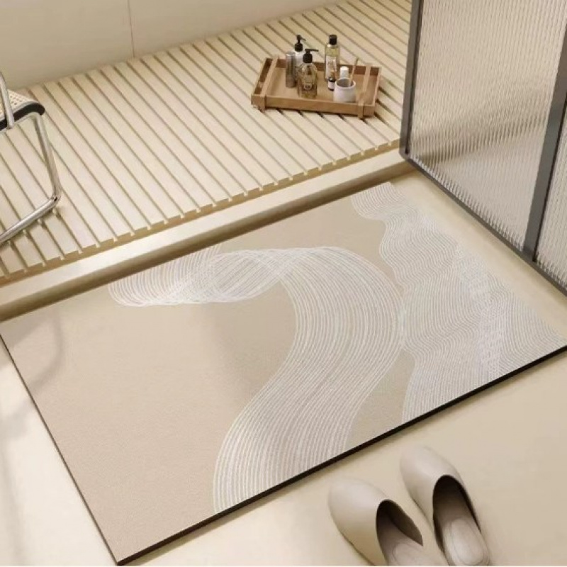 Keset lantai kamar mandi dari  - Bamboo Bath Mat ulasan dan harga