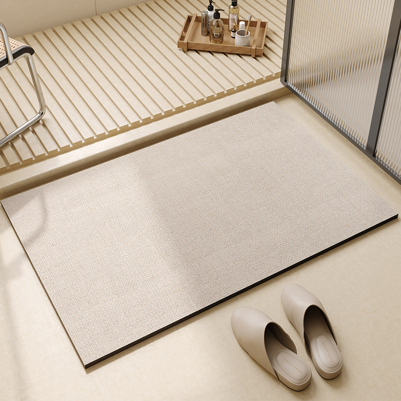 Keset lantai kamar mandi dari  - Bamboo Bath Mat ulasan dan harga