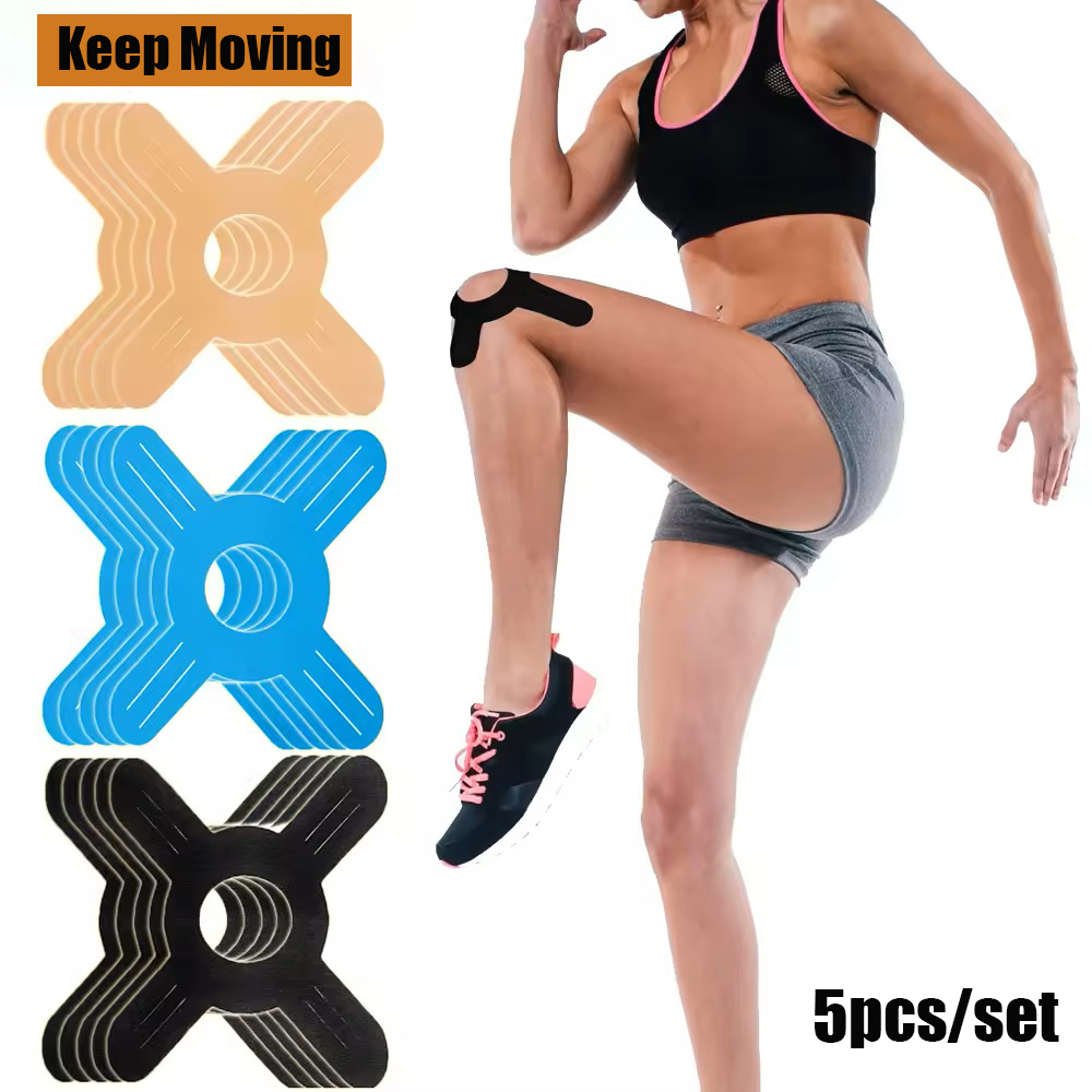 5Pcs Pita Kinesiologi Pra-Poto - Sports Taping Precut ulasan dan harga