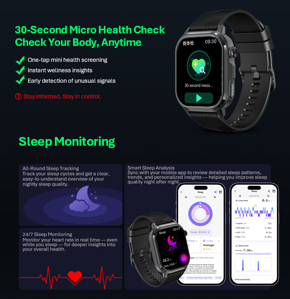Jam Tangan Pintar VALDUS CARDI - Health & Wellness Unlimited ulasan dan harga